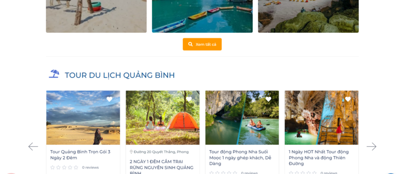 Thiết kế website đặt lịch khách sạn và tour du lịch chuyên nghiệp, uy tín tại NLWEB